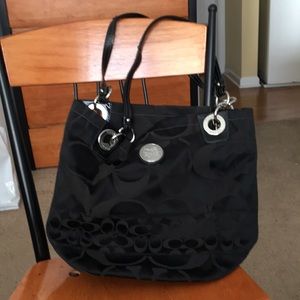 Coach black bag